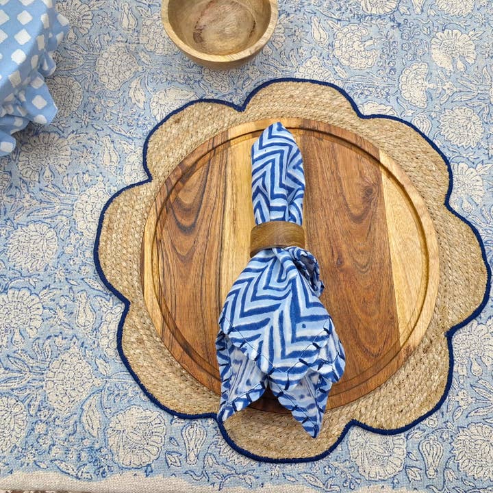 Handmade Jute Placemats Set of 6 | Woven Round Table Decor and other Purchase Wholesale round burlap placemats. Free Returns & Net 60 Terms on Faire trending on Faire.