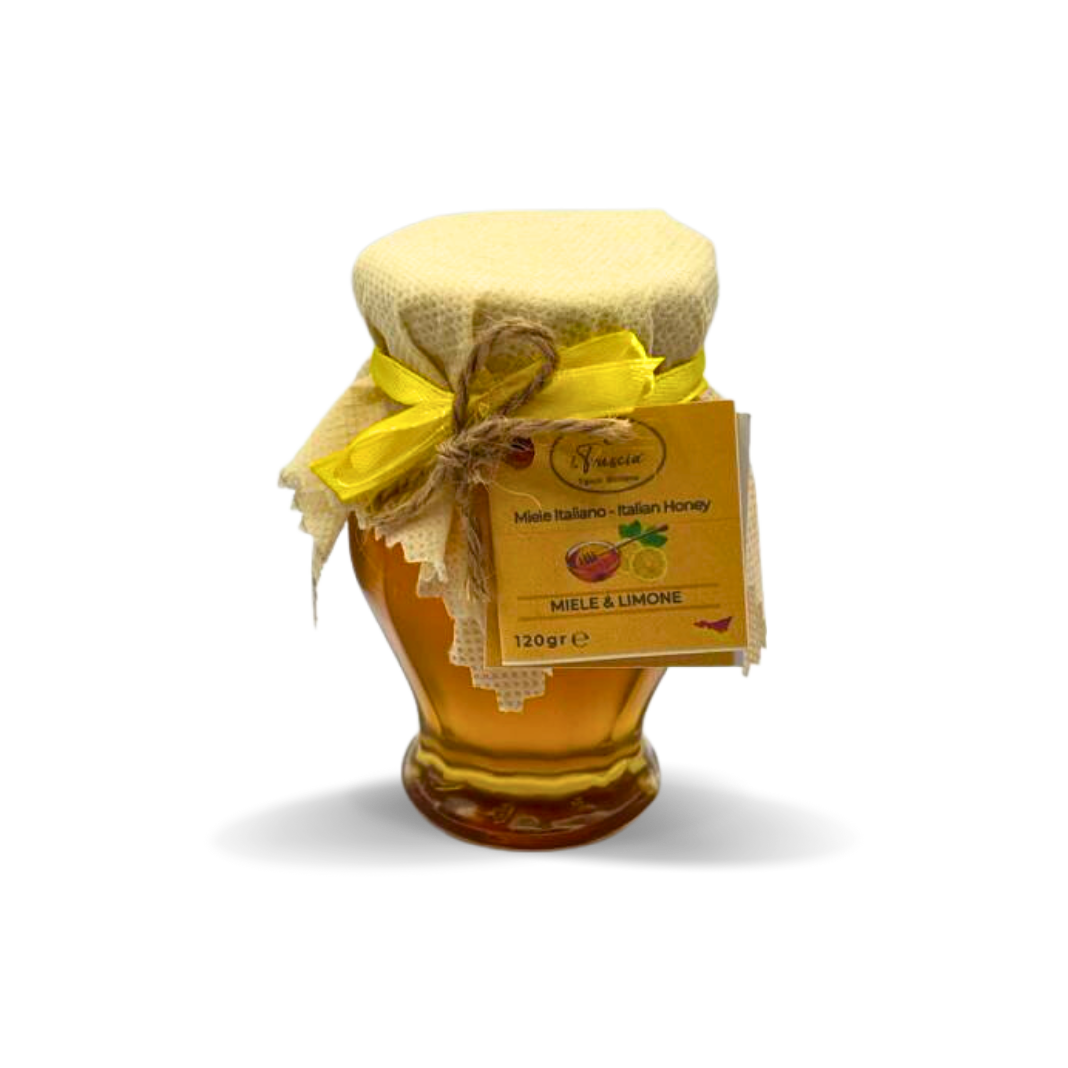 La Truscia Tipico Siciliano – Großhandel Honig – Sizilianischer Honig & Zitrone 120 g1