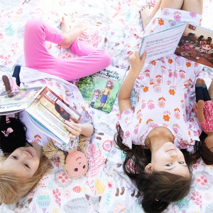 EllyandGrace - Wholesale Doll - Kids - Faith, Grace, Hope, Full Linen Doll and Christian Book Set38