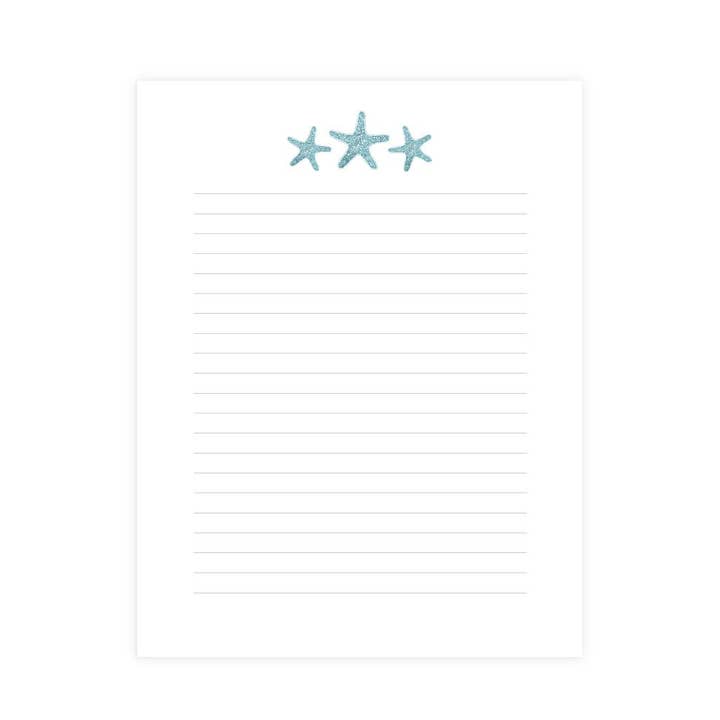 Sea Stars Notepad for wholesale by 7th & Palm