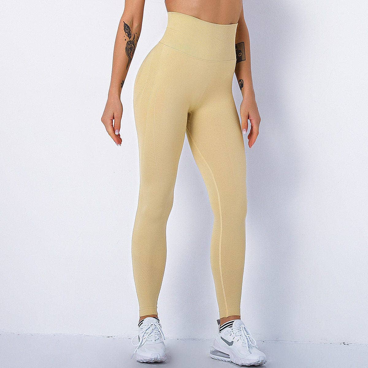 Active by Anna-Kaci - Wholesale Athletic/Lounge Leggings - Women's - Butt Sculpting High Rise Leggings1
