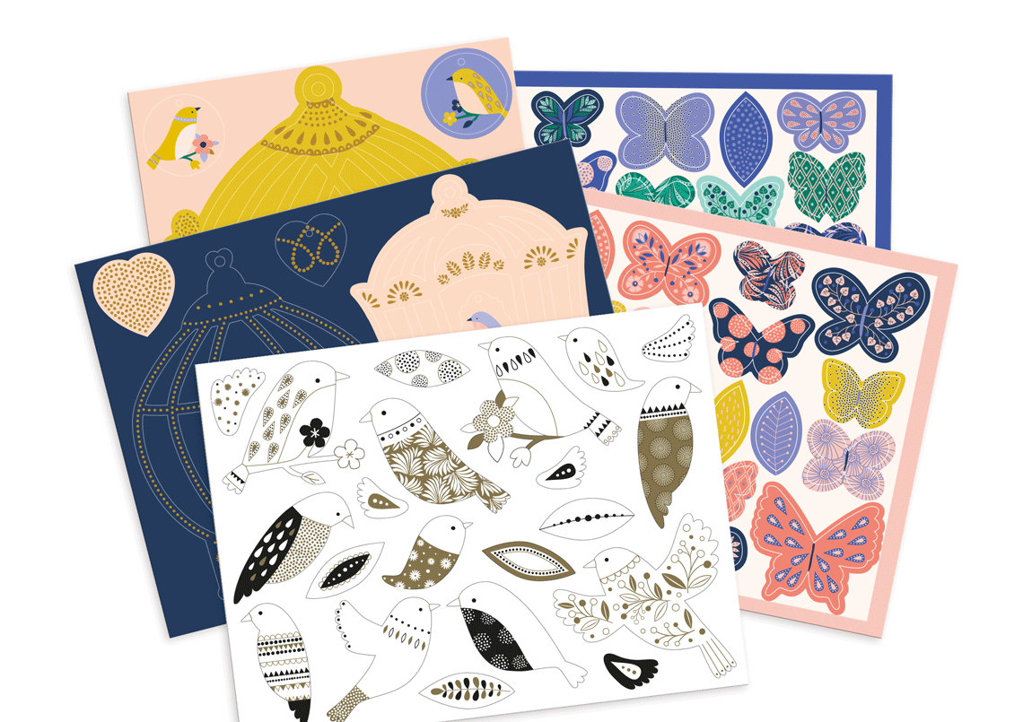 Mon Petit Art - Wholesale DIY Craft Kit - Kids - Decoration kit - Bird House2