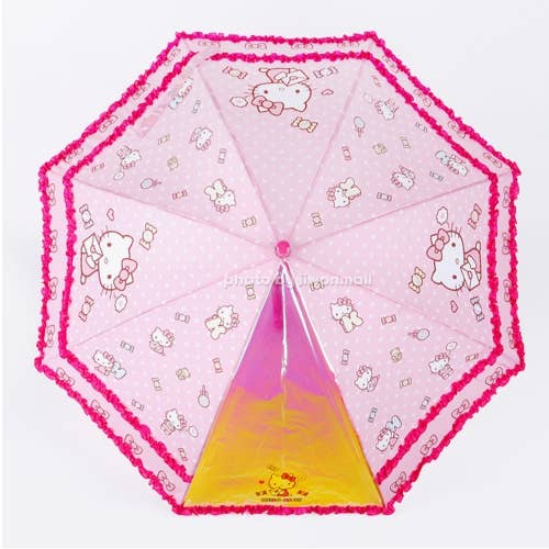 BCZShop - Wholesale Umbrella - Women's - SANRIO DESSERT DOUBLE FRILL UMBRELLA - HELLO KITTY