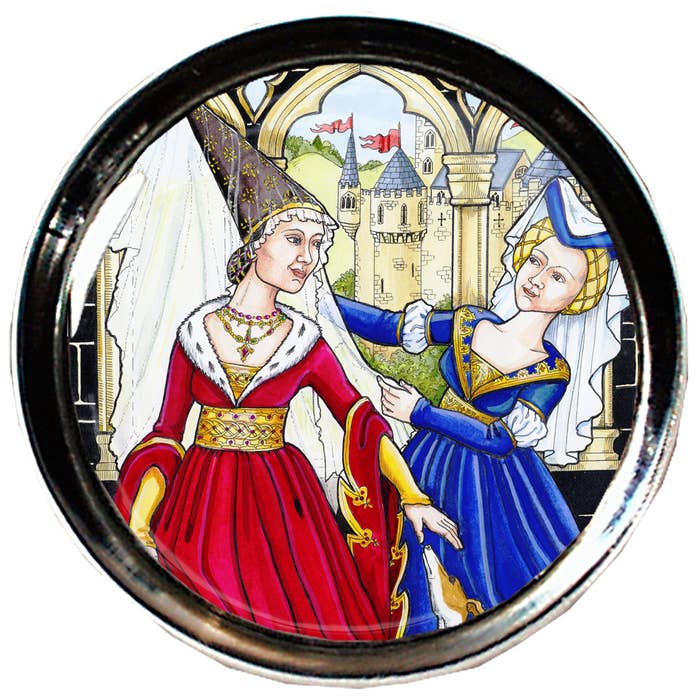 Fermacarte in Vetro Pesante - Principessa per la vendita all'ingrosso da parte di Timeline Gifts Ltd