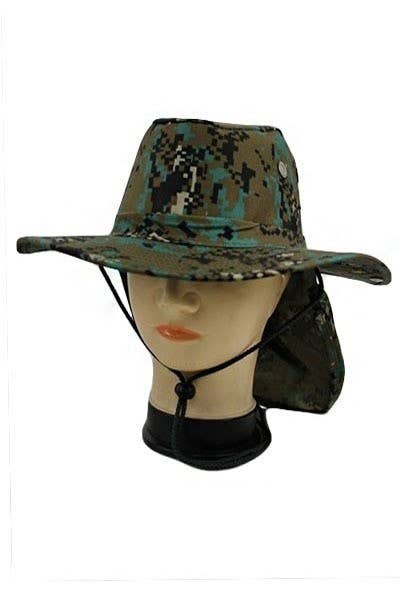 Cap Zone – Chapéu de pescador - Mulher por atacado – Chapéu de Pesca Boonie Impresso5