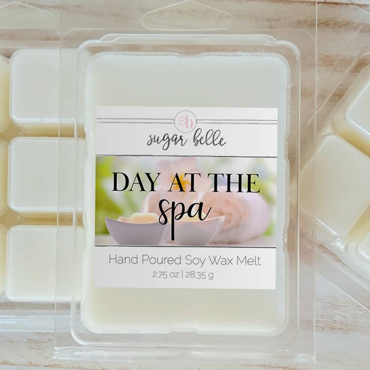 Journée au Spa Soja Wax Melt pour la vente par Sugar Belle