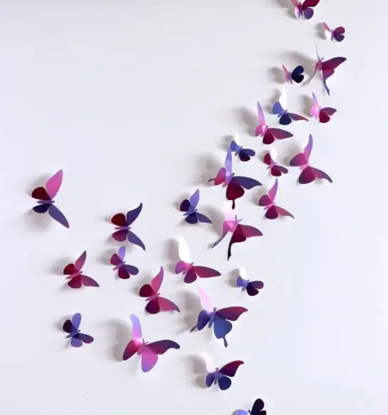 Papier Plume – Großhandel Bastelset –  Paper Butterfly-Kollektion1