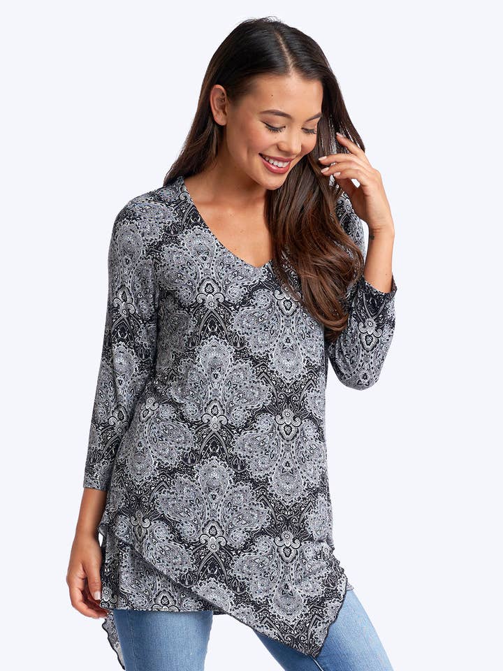 Tianello ”Gran Paisley” trikåtrikå ”Devon” för wholesale av Tianello