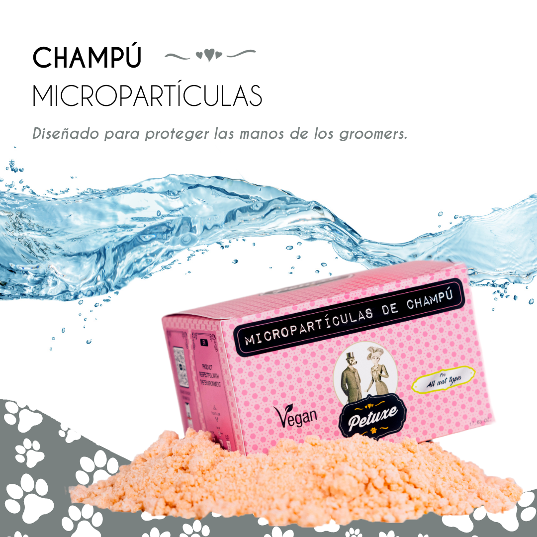 Valquer Laboratorios - Vendita all'ingrosso Strumento per la toelettatura del pelo - Cani - Granuli Concentrati per Shampoo Petuxe 500 g = 10 L5