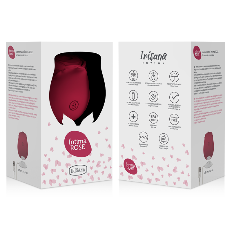 IRISANA - Vente Sex toys - Pompe à succion intime Rose Intima1