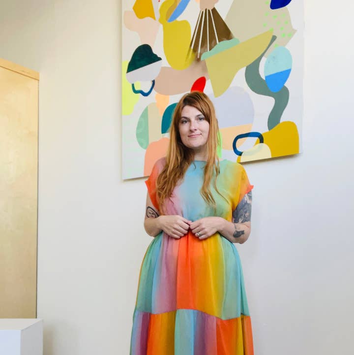 Altar - Wholesale Dress - Women's - Prism Dress in Sunrise0