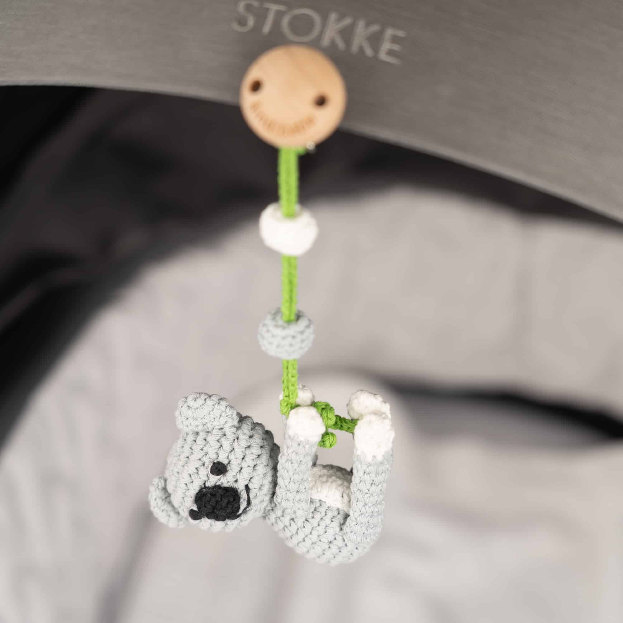 SindiBaba - Wholesale Classic Toy - Kids - Koala coco crochet bow pendant (organic)7