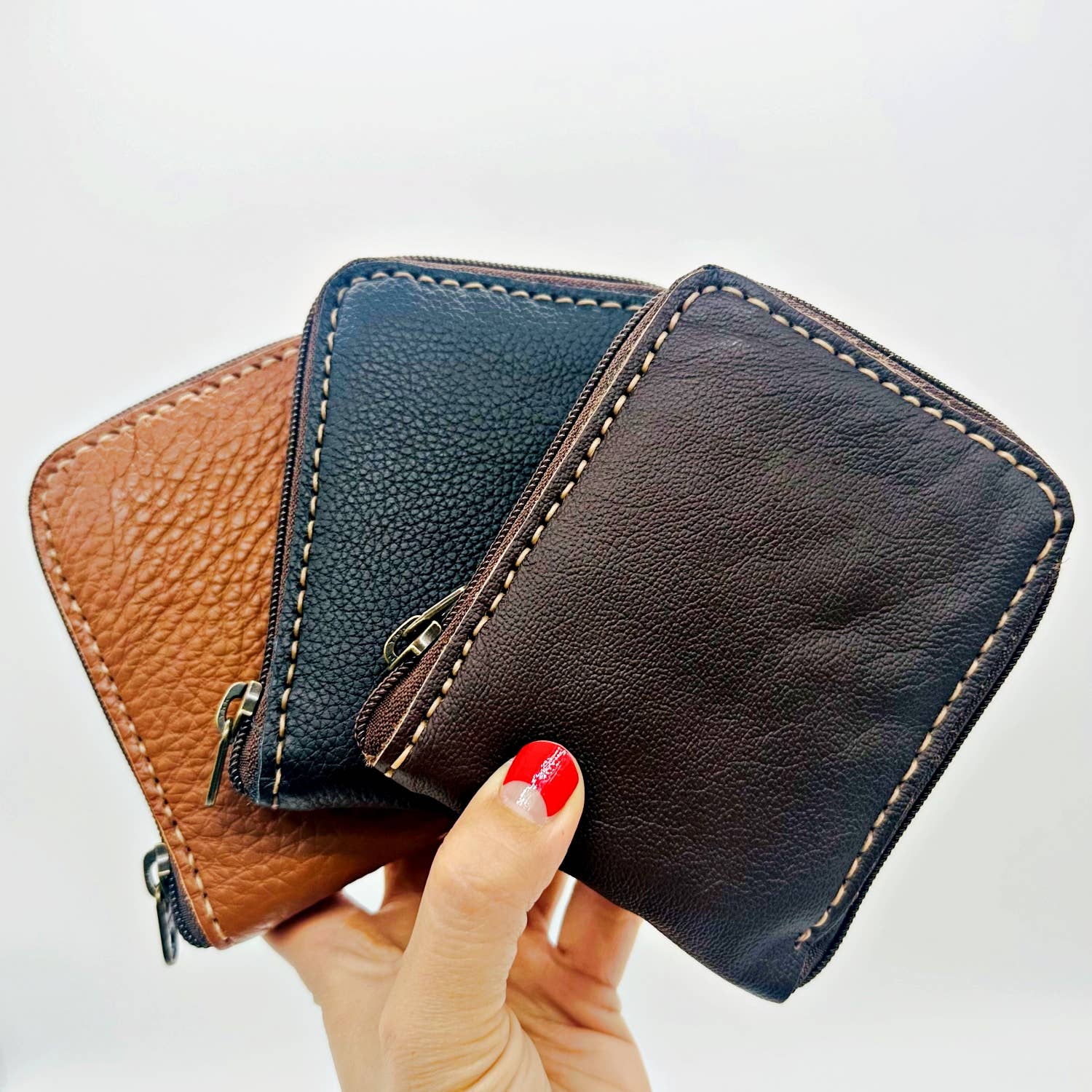 Atlas Goods By Your Needs Company – Engroshandel Tegnebog – til mænd – Western Handmade Mænds tegnebog startpakke - 10-delt sortiment6