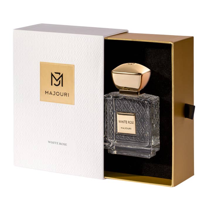 MAJOURI - Wholesale Perfume/Eau de Toilette - WHITE ROSE - Eau de Parfum 75ml