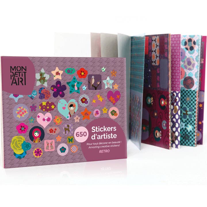 Mon Petit Art - Wholesale Sticker - Kids & Baby - Artists stickers - Retro
