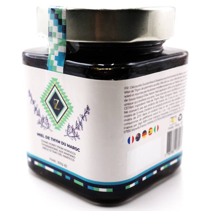 Zayti L.T.D.M - Wholesale Honey - Thyme honey from Morocco 300g - A Rare and Unique Honey3