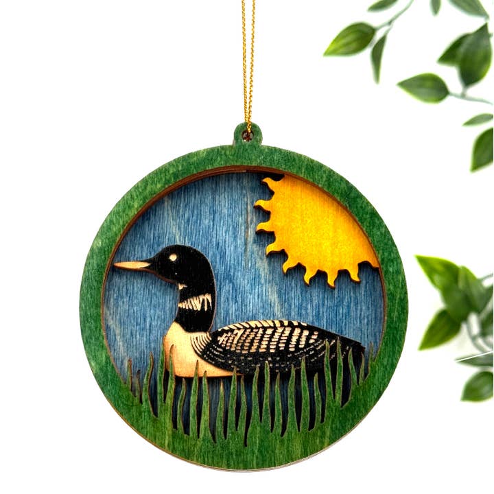 Made and Assembled - Vente Objets de décoration - Ornement en couches - Loon