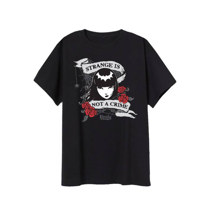 Heroes Inc. Europe B.V. - Wholesale Screen Printed T-Shirt - Unisex - Emily The Strange - Not A Crime
