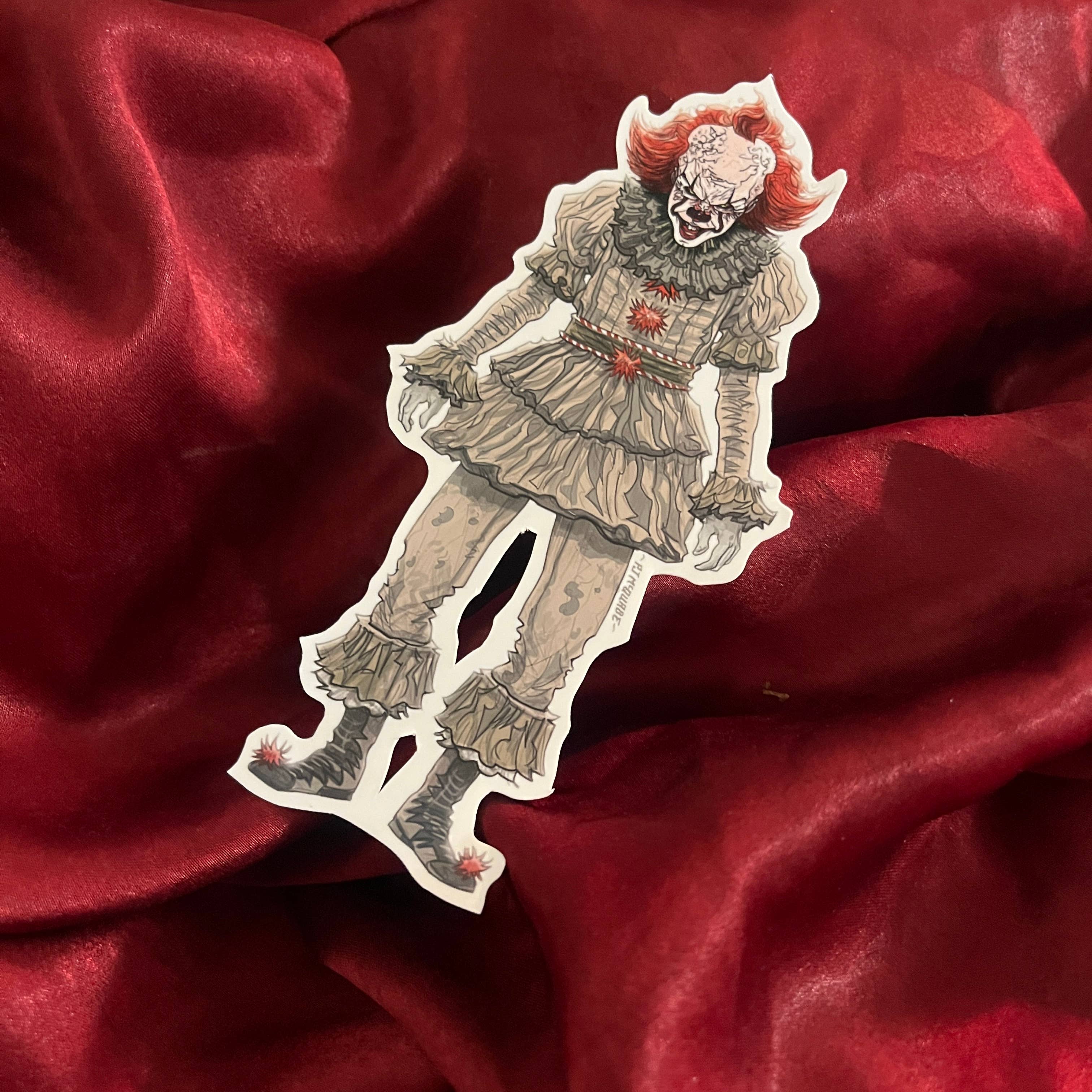 Castle McQuade - Wholesale Sticker - NEW PENNYWISE Waterproof STICKER1