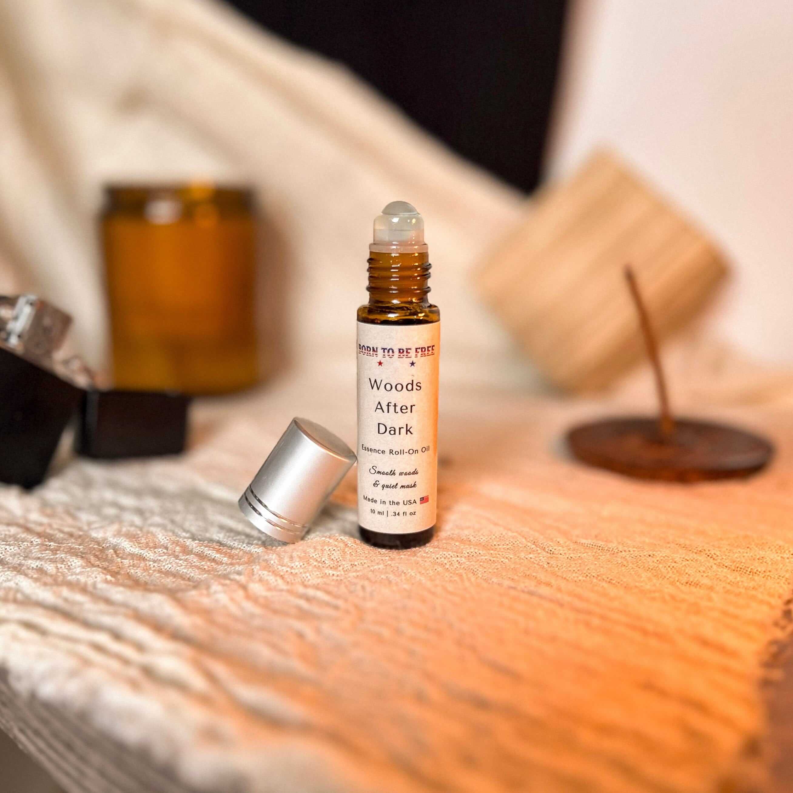Born To Be Free - Wholesale Essential Oil Roll-On - Woods After Dark Essence Roll-On Oil7