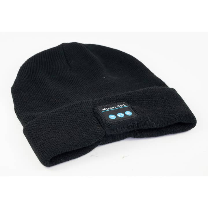 Light Grey Bluetooth Bebop Beanie for wholesale on Faire