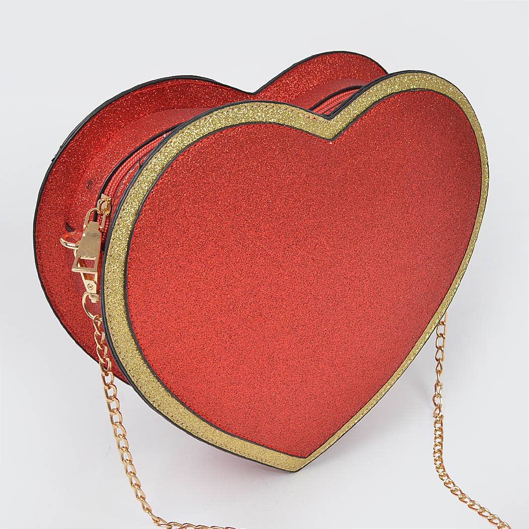 3AM BY H&D ACCESSORIES - Wholesale Crossbody Bag - Women's - Heart Shape Crossbody Bag3