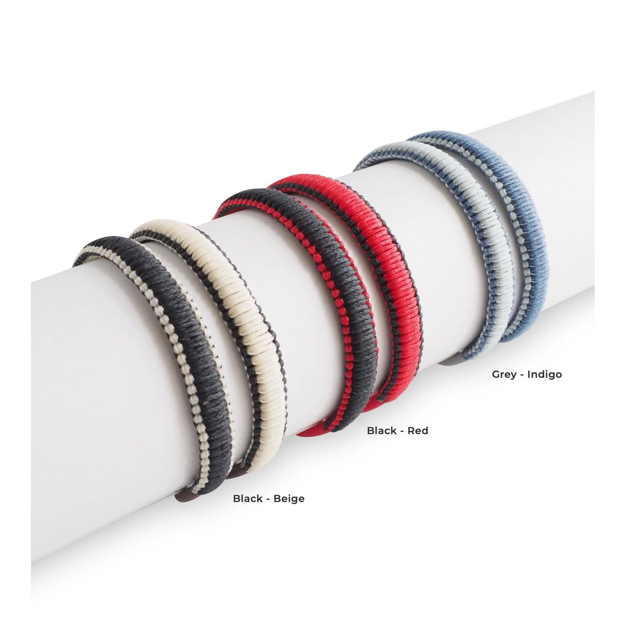 Makarla - Handmade Colombian Jewelry - Vendita all'ingrosso Bracciale in tessuto/intrecciato - Bracciale da Uomo per Surfisti | Reversibile | Impermeabile | Regalo per Papà1