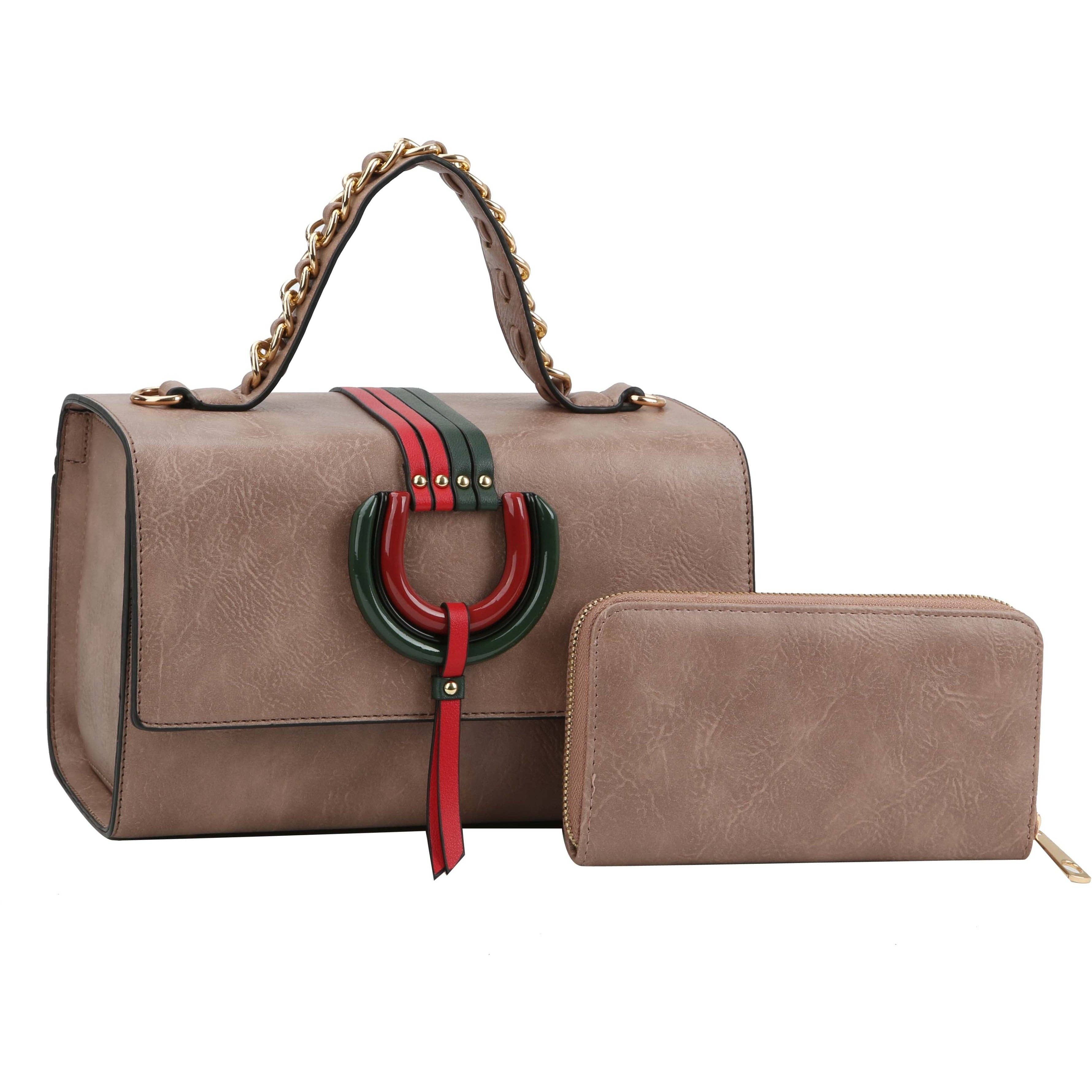 Handbag Factory Corp - Wholesale Top Handle Bag - Women's - Top Handle handBag 2pcs set wallet28