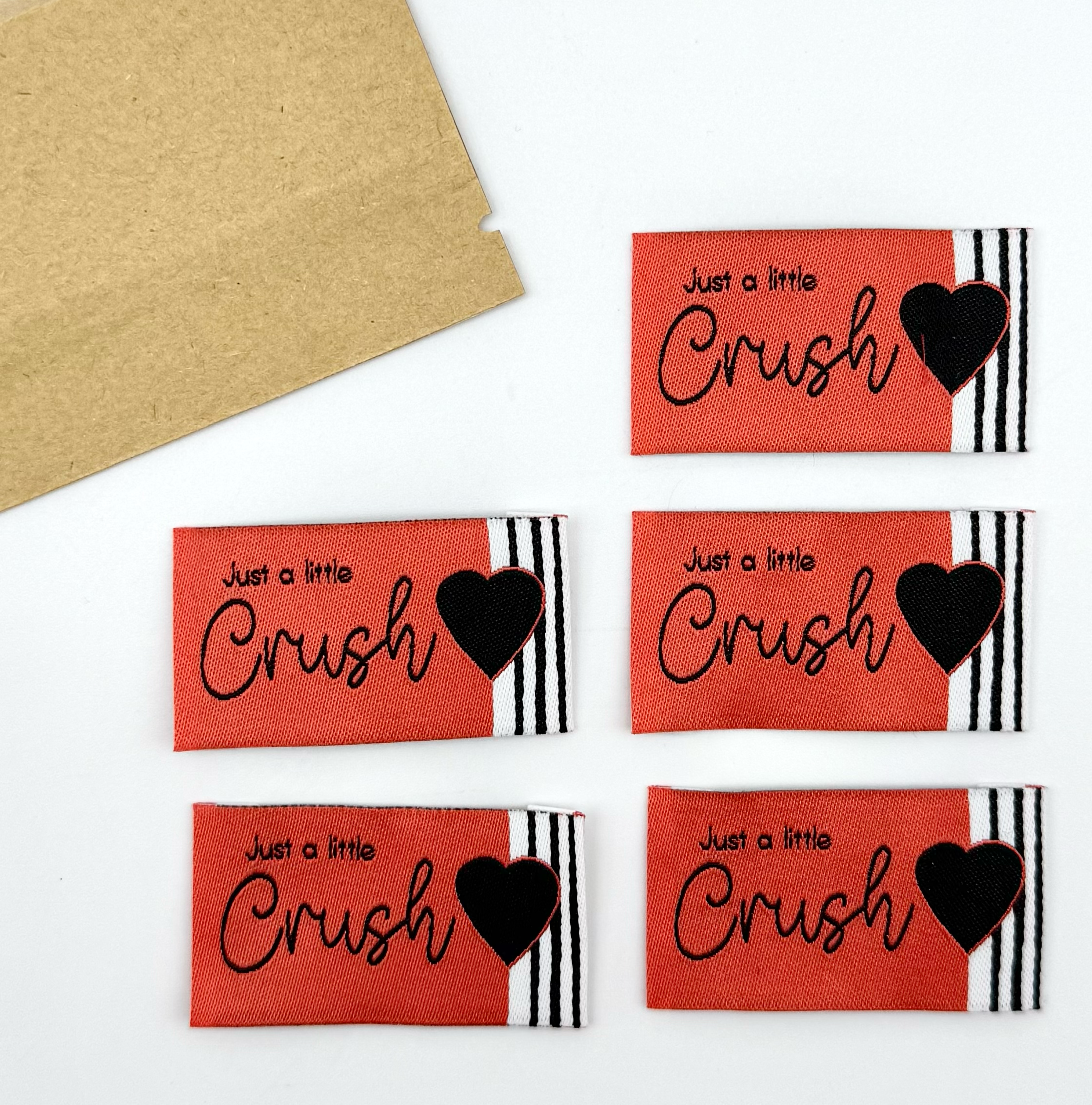 L’Étiquette Home Couture - Wholesale Knutselnaai-set - Naai-etiket: Just a little crush - Aardbei1