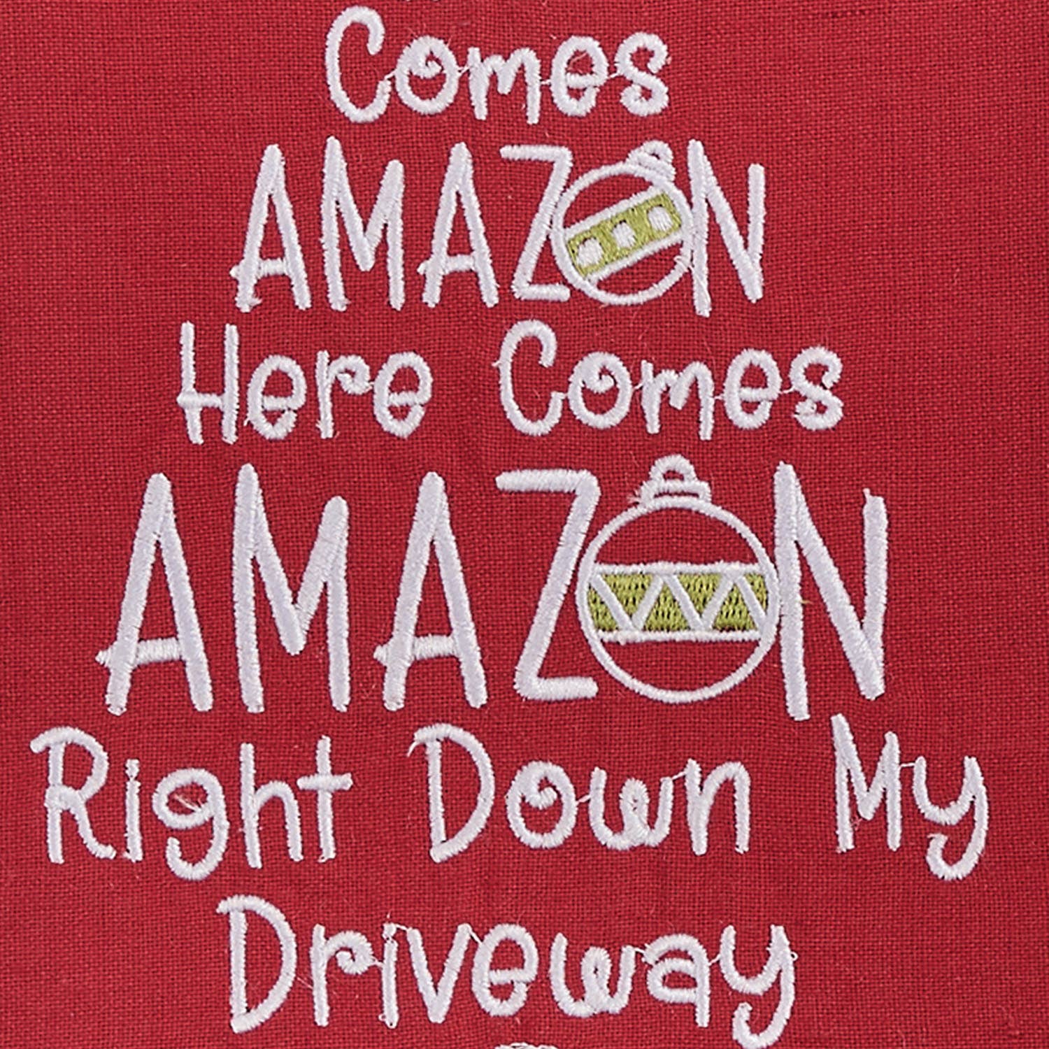 Split P - Wholesale Tea Towel - Here Comes Amazon Dishtowel2
