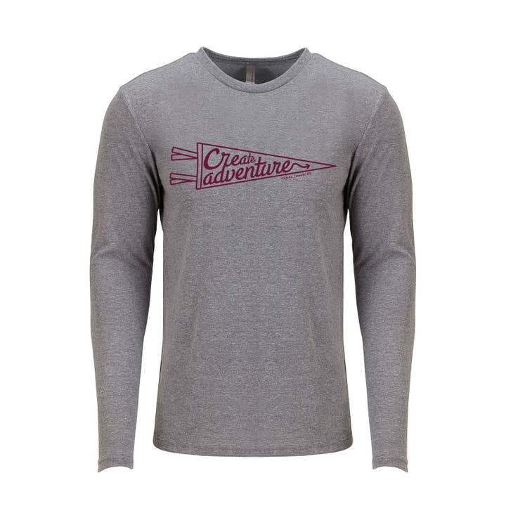 Create Adventure t-shirt met lange mouwen voor wholesale door FERAL