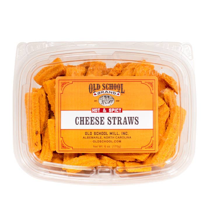 Old School Brandâ„¢ - Wholesale Puffed Snack - Hot & Spicy Cheese Straws
