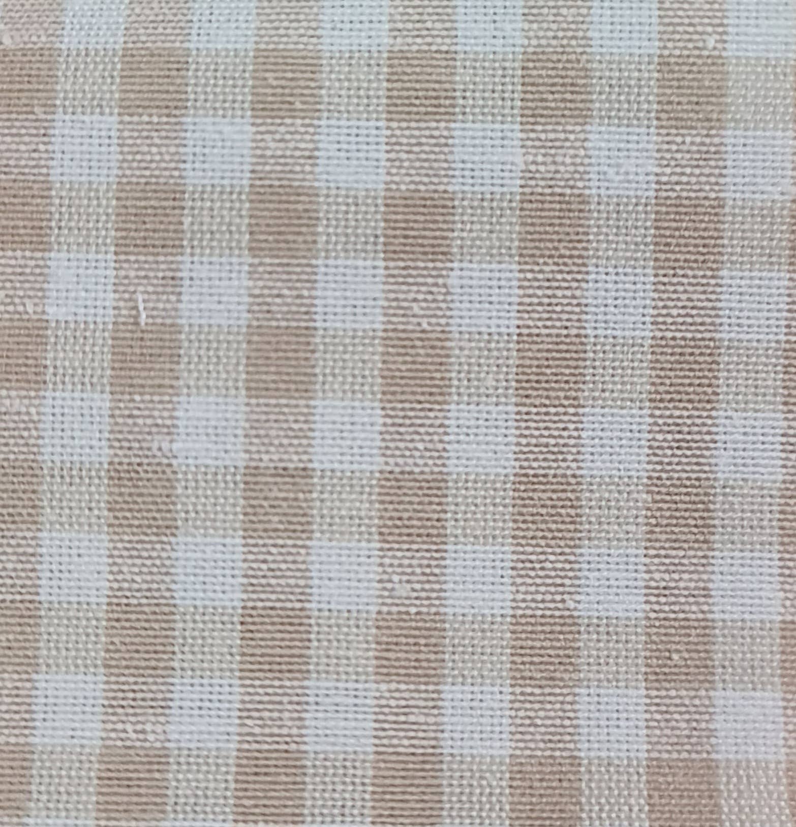 Lunaria Lab - Wholesale Christmas Decoration - Padded Cotton Bow with Checkered Pattern 35x50 cm4