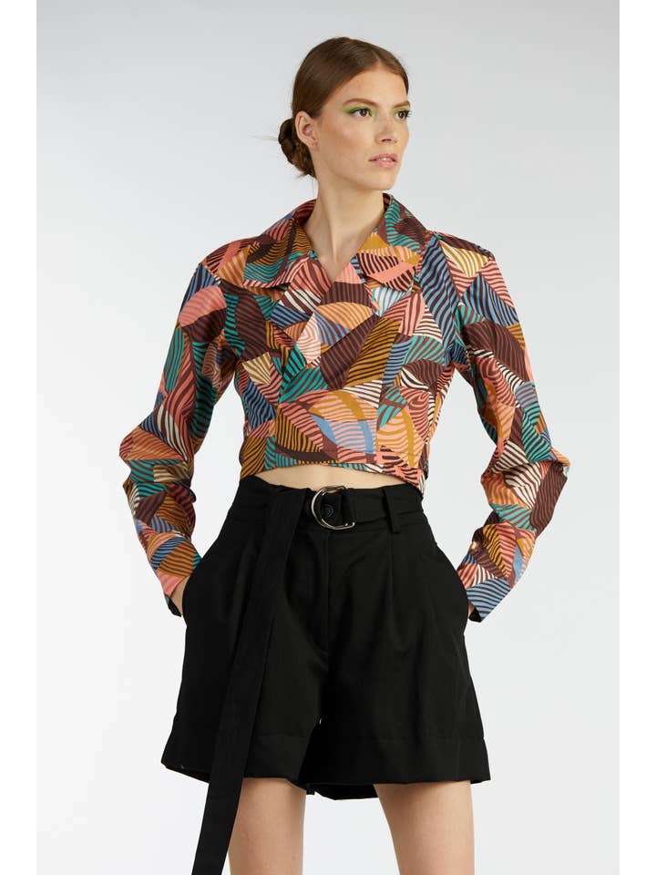 KAN - Wholesale Shorts - Women's - ELDERBERRY shorts1