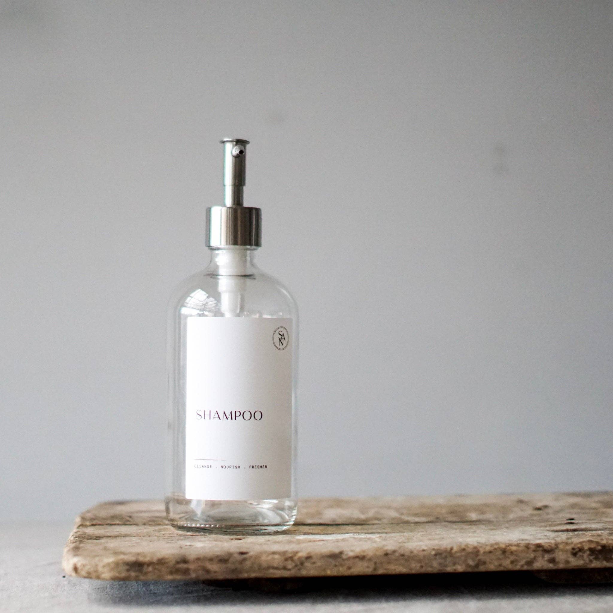 So At Nature - Wholesale Soap Dispenser - Luxury Clear Body Wash, Shampoo and Conditioner Dispenser Set - So At Nature2