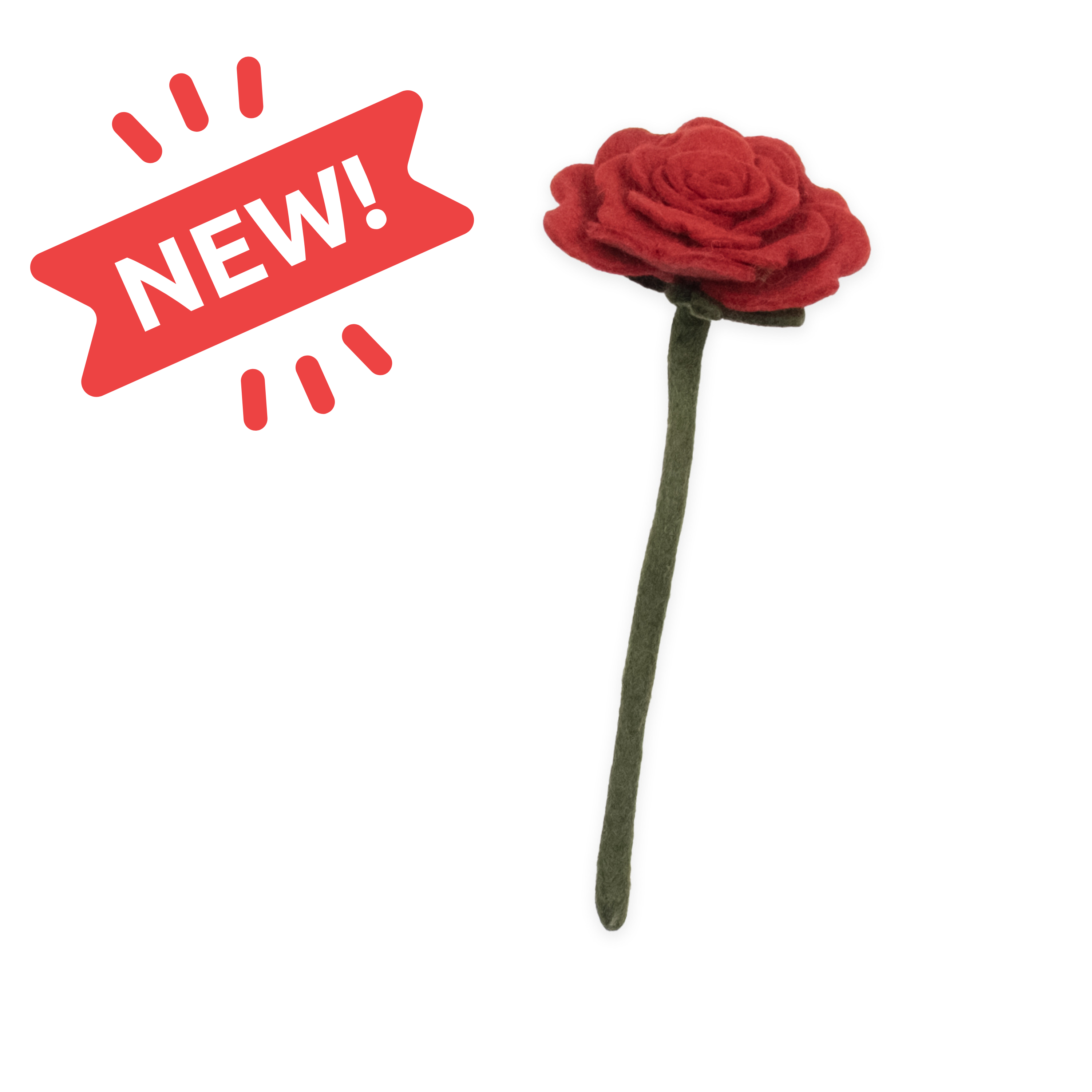 Global Goods Partners - Wholesale Artificial Flowers - Felt Blooming Rose14