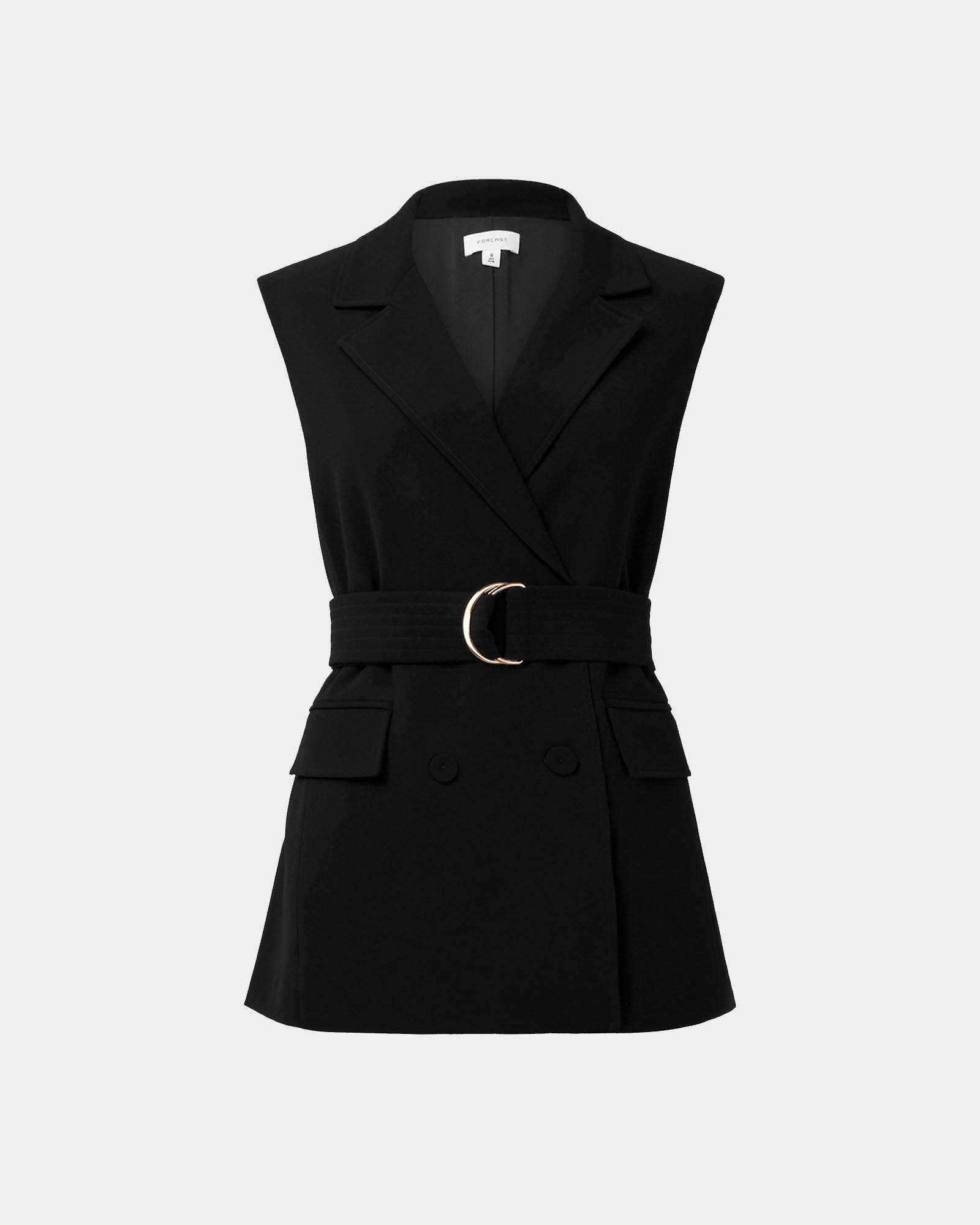 Forcast – wholesale Suit vest – Women′s – Forcast Women's Rumy Double Breasted Vest7