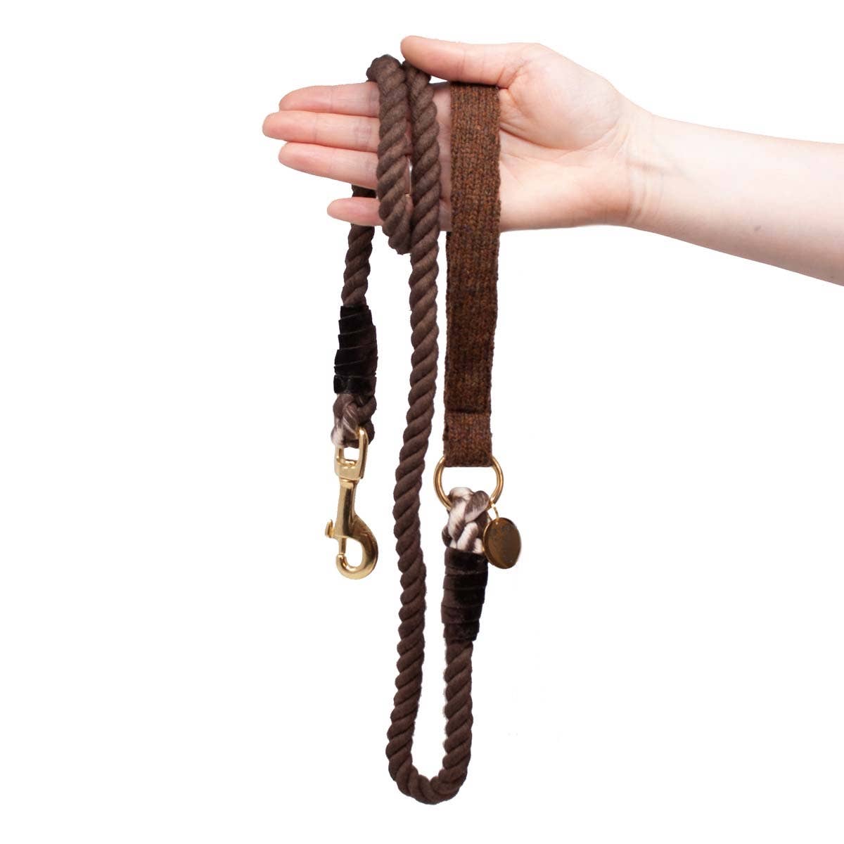 New! Bran - Debonair Collection - Rope Dog Lead for wholesale by Stocky & Dee