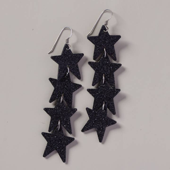 Zwarte Glans Izzy voor wholesale door Nickel and Suede