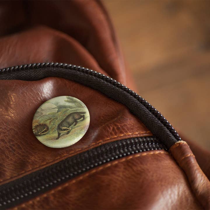 NatureCuts - Wholesale Lapel Pin/Button - Badger Pin Button, Badger Keychain, Badger Magnet6