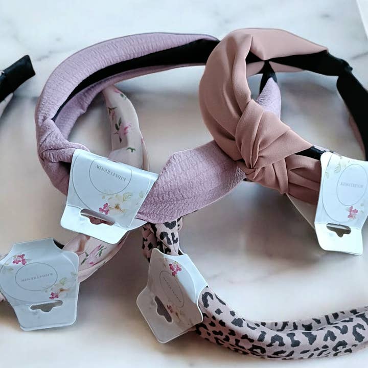 Headband for women 4 pieces pink lady for wholesale by Kids4trendy