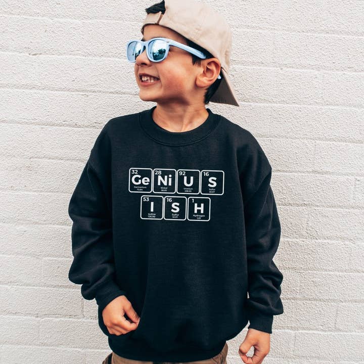 STEM Periodic Table Sweatshirt for Teens & Kids for wholesale by IstiloPrints