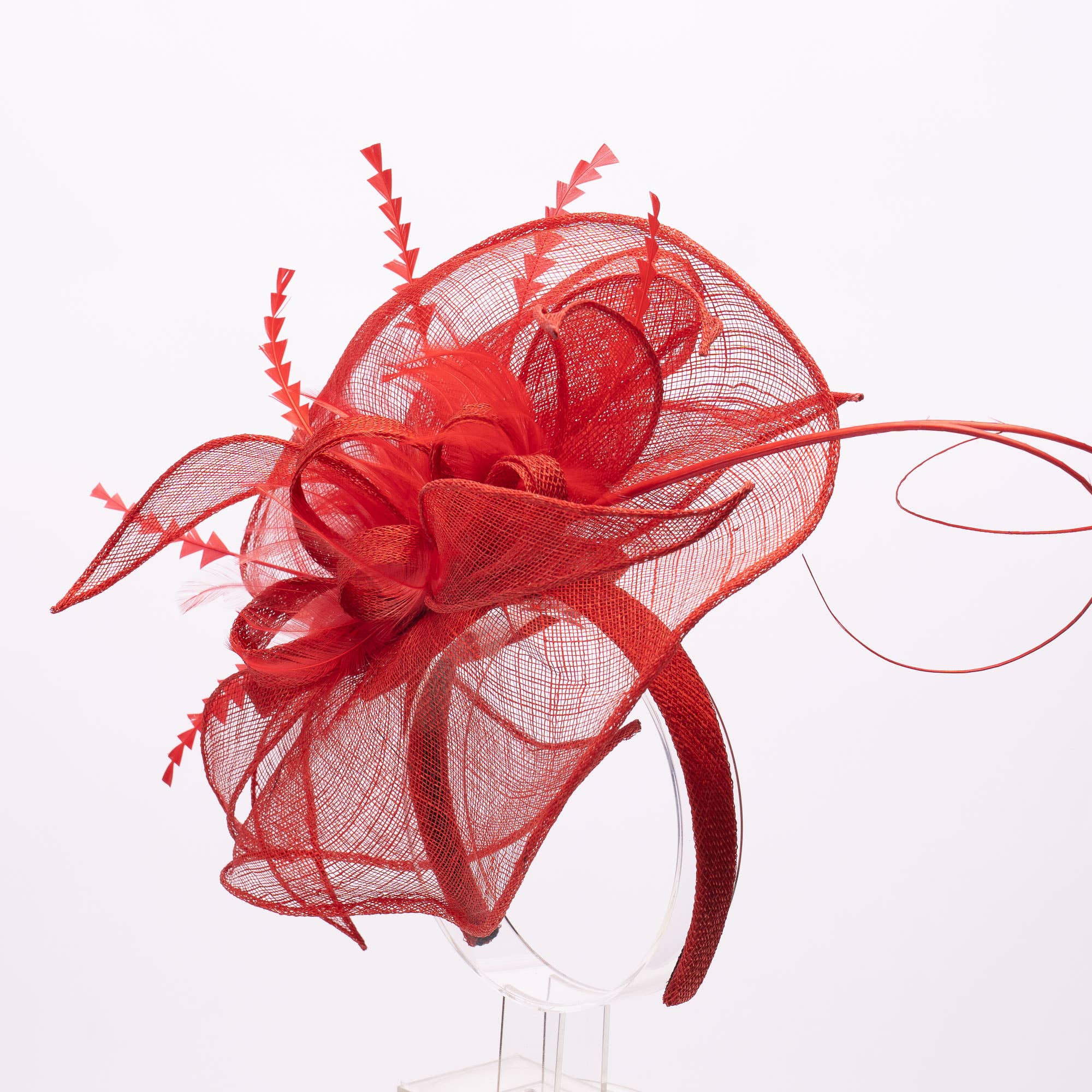 KaKyCo – wholesale Fascinator hat – Women's – Large Sinamay saucer fascinator headband | 1020885