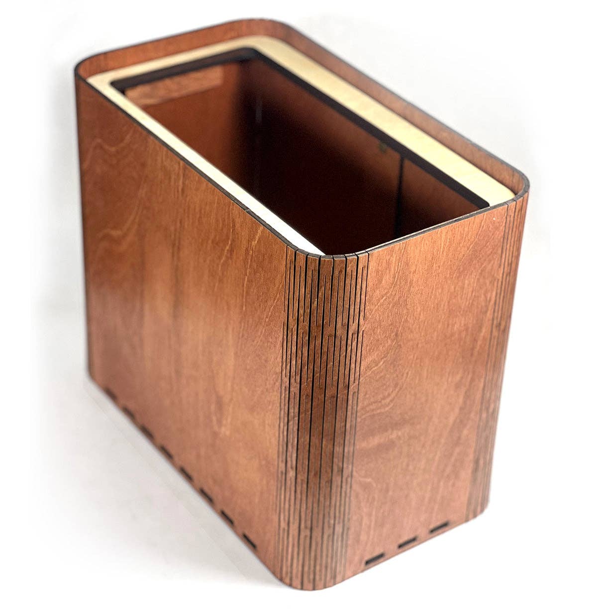 Purelite – Großhandel Mülleimer/Papierkorb – Schlanker Holz-Mülleimer und Abfalleimer - Ohne Gravuren0