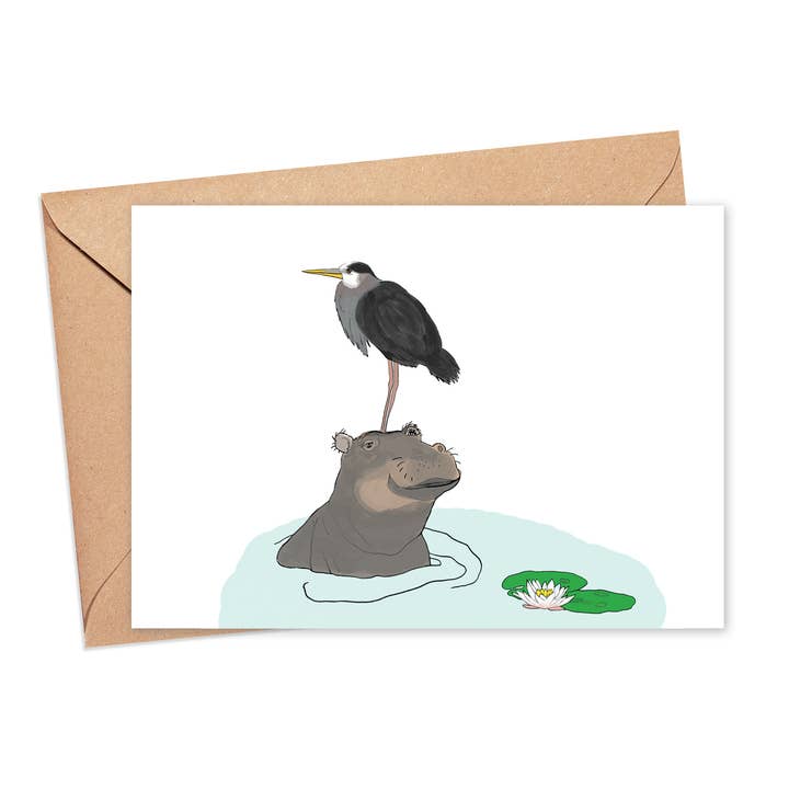 Use Your Head Card for wholesale by Screech Owl Design
