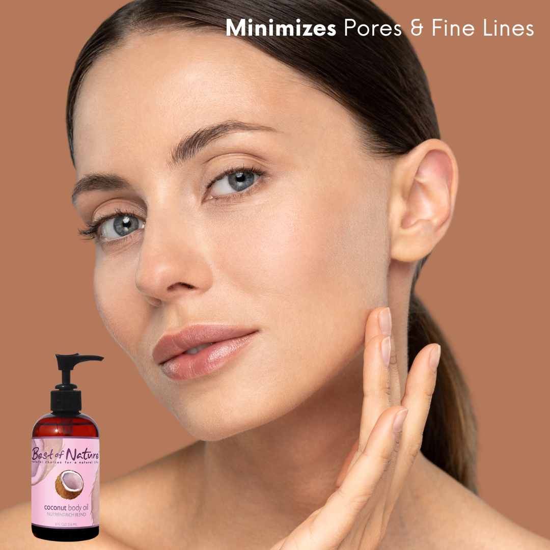 Best of Nature – Großhandel Bade-/Körperöl – Feuchtigkeitsspendendes, duftfreies fraktioniertes Kokosnuss-Körperöl, 8oz3