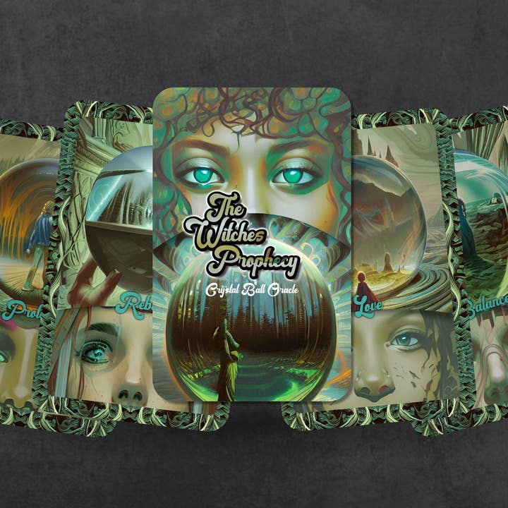 Ibiza Tarot USA – wholesale Tarot-kort – The Witches Prophecy - Orakel med kristallkula10
