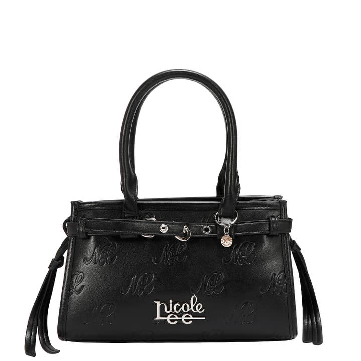 Bolsa tote pequena NL CURVE com relevo por atacado de Nicole Lee USA