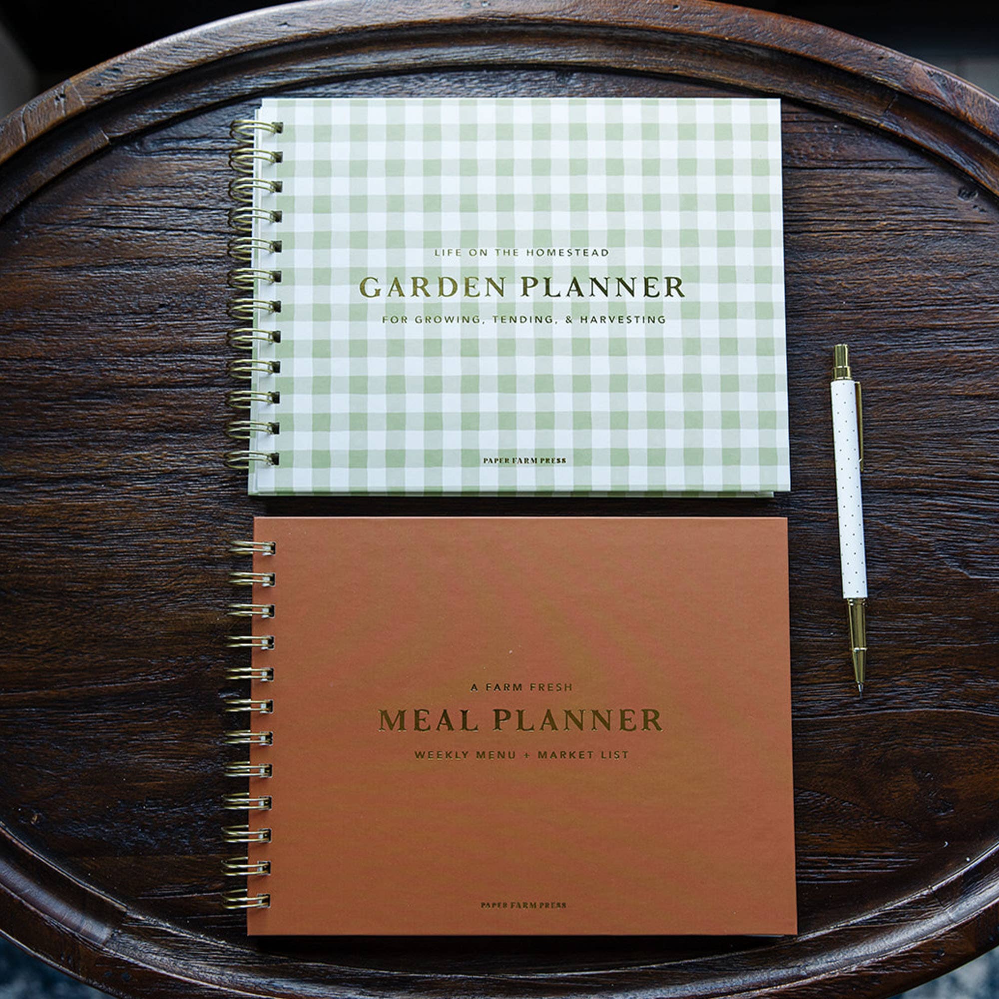 Paper Farm Press - Wholesale Planner - Farm Fresh Weekly Meal Planner - Kraft8