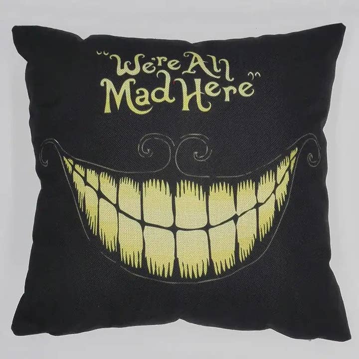 Black and White Lettered Cotton Linen Cushion Case for wholesale by Good goods